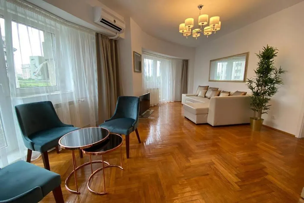 شقة New Luxury Flat In Front Of The Parliament At Unirii بوخارست