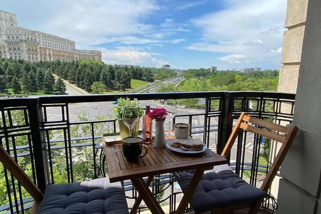 شقة New Luxury Flat In Front Of The Parliament At Unirii بوخارست