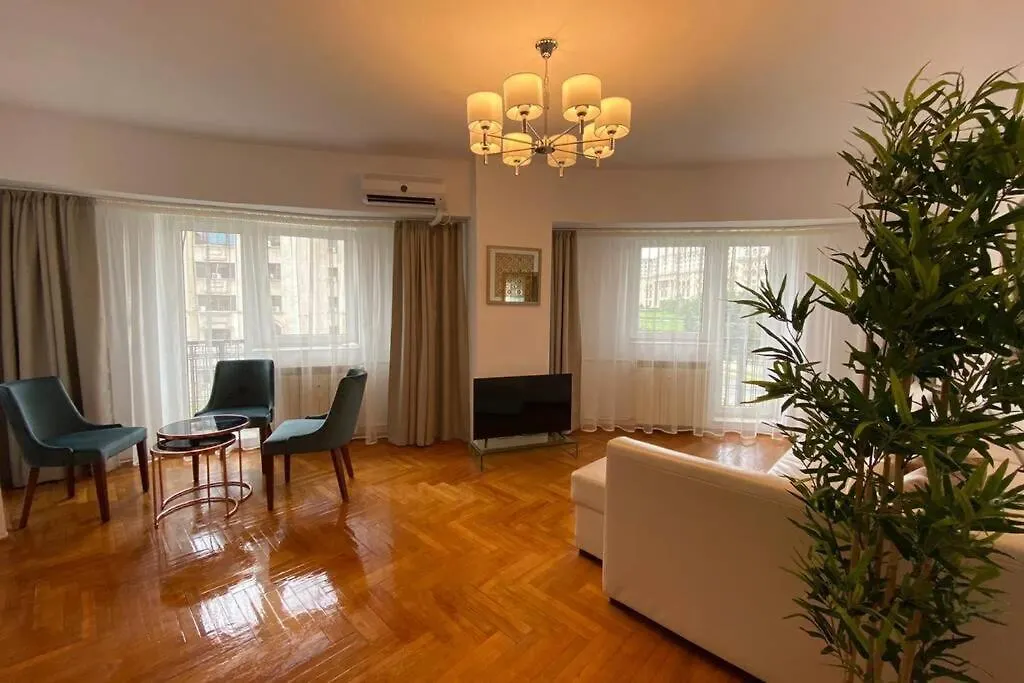 شقة New Luxury Flat In Front Of The Parliament At Unirii بوخارست